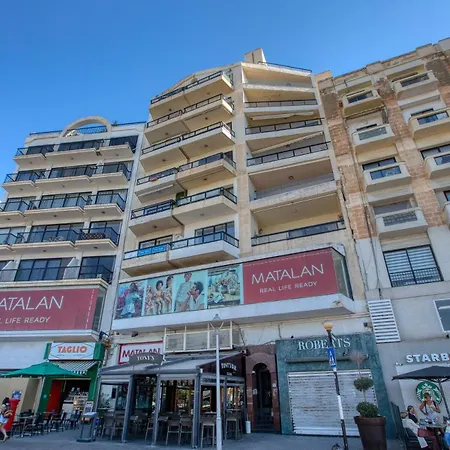Apartman Sea Breeze Seafront With Valletta Views Sliema